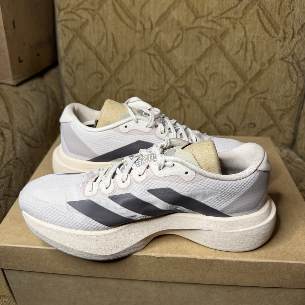 Adidas Adizero Evo SL KJ2001 Athletic Sneaker Womens Size 7 Gray Running Sports - Picture 3 of 9